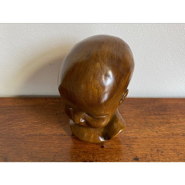 Jan Verdonk, Paridur Bust of a Sleeping Child, 1920s, Plaster & Resin For Sale - Image 14 of 15