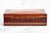 Wood Mid Century Vintage Wood Leather Box Dresser Desk Home Decor For Sale - Image 7 of 10
