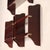 Antique Navy Style Shelves in Mahogany Veneer, Italy, 20th Century, Set of 3 For Sale - Image 6 of 9