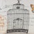 Vintage Bird and Butterfly Cage Pillow For Sale - Image 11 of 12