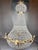 1970s French Louis XVI Gold Bronze Crystal Chandeliers-Pair For Sale - Image 9 of 11