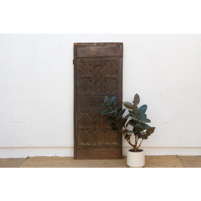 Doors like this one don't come along often. Most single-plank pieces from the Bwa, Gurunsi, or Mossi carving tradition of...
