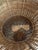 Rattan Jar Shaped Pedestals, Pair For Sale In Miami - Image 6 of 6