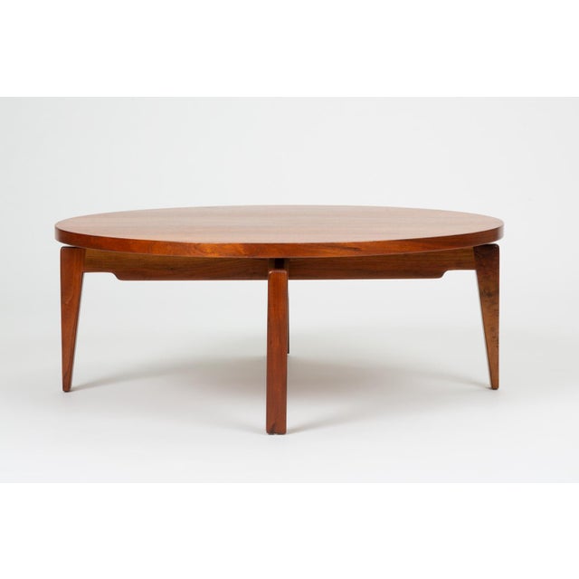 Rotating “Lazy Susan” Coffee Table by Jens Risom Chairish