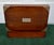 Vintage Mahogany Lined Humidor Box W/Metal Fittings For Sale - Image 11 of 12