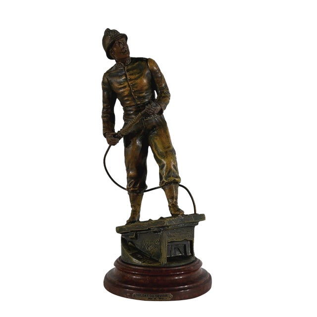 H. Weïsse, Soldat du Devoir, 1800s, Regula For Sale