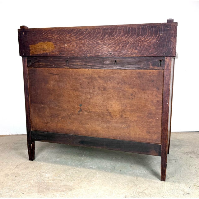 Stickley Style Arts & Crafts Mission Oak Buffet / Sideboard by Standard Table Co. For Sale - Image 11 of 12