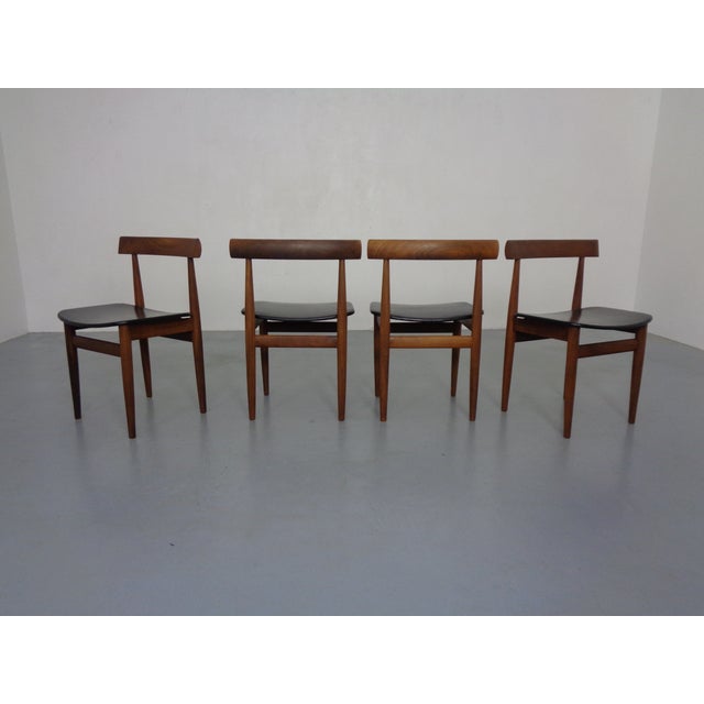 Roundette Teak Table & Chairs from Hans Olsen, Denmark, 1950sm, Set of 5 For Sale - Image 10 of 18