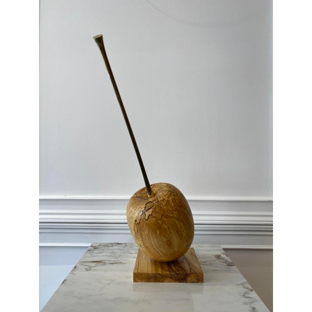 Contemporary "White Cherry" Contemporary Sculpture For Sale - Image 3 of 5
