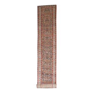 Long Antique Persian Runner - 3'4" x 31'8" For Sale