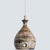 Brown Beige Ceramic Pendant Light, Denmark, 1970s For Sale - Image 3 of 14