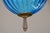 Vintage Murano Blue Glass Pendant Light, 1960 For Sale - Image 4 of 11