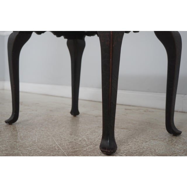 Brown Baker Milling Road Chinoiserie 1 Drawer Hall Table For Sale - Image 8 of 18