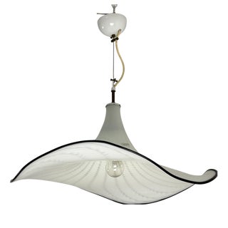 Large Mid-Century Murano Glass Lamp, 1960s For Sale