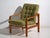 Vintage Lounge Chair in Green For Sale - Image 6 of 8