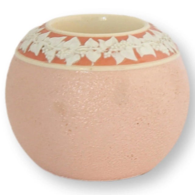 Carlton Ware English Pink & Cream Match Striker For Sale - Image 4 of 4
