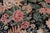 Shabby Chic Square 1990's Pak-Persian Black/Black Wool Rug - 8'2'' X 8'3'' For Sale - Image 4 of 9