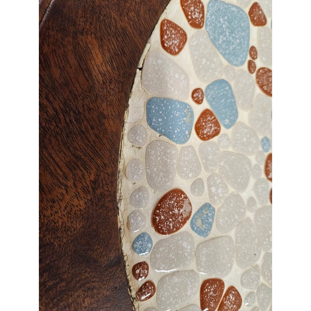 Antique Round Art Nouveau Pebble Top Side Table For Sale - Image 11 of 11