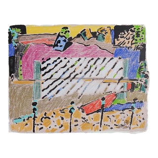 Contemporary Abstract Mixed Media Painting For Sale