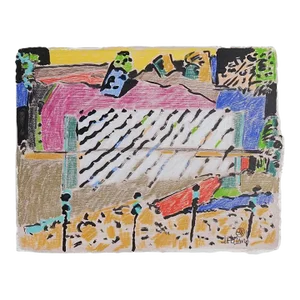 Contemporary Abstract Mixed Media Painting