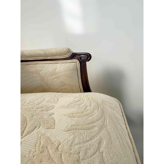 Wood Vintage French Sofa Louis XVI Style For Sale - Image 7 of 9