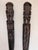These hand-carved objects are Chancay weaving tools, specifically referred to as weaving swords, battens, or beater...