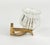 1960s Mid-Century Sconces in Glass and Brass in the style of Barovier and Toso, Italy, 1960s, Set of 2 For Sale - Image 5 of 17