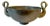 French Art Deo Patinated Bronze Bowl with Swan Handles Flanking Sides For Sale