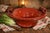 Bring warm Tuscan character to your table or kitchen with this striking large Italian terracotta bowl attributed to...