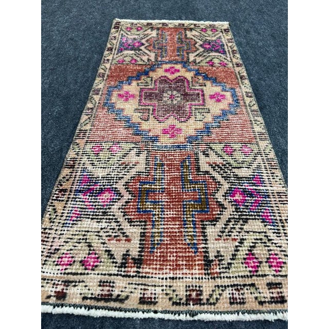 Turkish Yastik Rug 1'5" x 3'1" #23906 Explore a curated collection of hallway runners, wool rugs, and handmade...