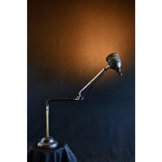 1920s Ritter Dental Desk Lamp For Sale - Image 11 of 13