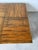 Wood 1980s Postmodern Parsons-Style Checkered Wood Coffee Table For Sale - Image 7 of 12