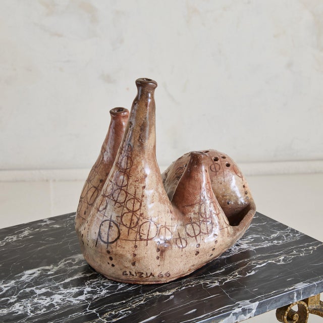 Crafted in 1966 by celebrated Italian sculptor and painter Mario Giani, known artistically as Clizia (19232001), this...