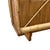 Late 20th Century Vintage Bamboo & Woven Rattan Freestanding Dry Bar With Shelving For Sale - Image 5 of 17