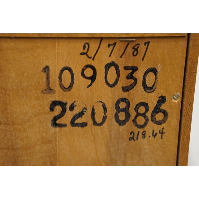 Ethan Allen Heirloom Nutmeg Maple 27" Open Cabinet Accent End Table 10-9030 For Sale - Image 10 of 10