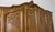 Vintage French Louis XVI Five Door Oak Carved Armoire For Sale - Image 5 of 14