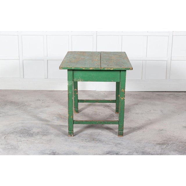 19th Century English Painted Prep Table For Sale - Image 6 of 14