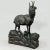 Large Carved Wood Chamois Sculpture, 1900s For Sale - Image 6 of 8