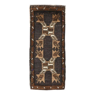 Galerie Shabab Collection Mid-20th Century Turkish Anatolian Throw Rug For Sale
