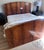 Hollywood Regency Custom California King Bed Commissioned for Vidal Sassoon, Beverly Hills, 1984 For Sale - Image 3 of 3