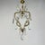 Metal Small Maria Theresa Style Crystal Chandelier from Salviati, Italy, 1930s For Sale - Image 7 of 12