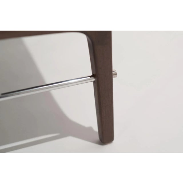 Linear Daybed in Dark Walnut Series 84 by Stamford Modern For Sale - Image 10 of 11