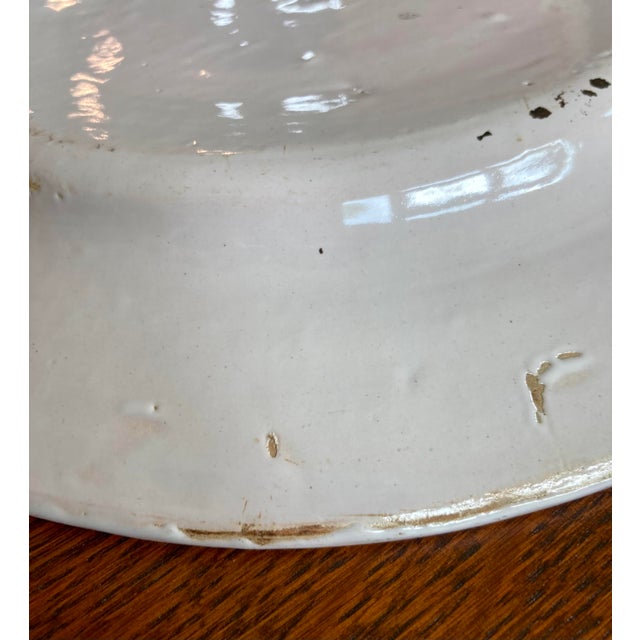 Early 20th Century Antique French Faience Henriot Quimper Plate Petit Breton For Sale - Image 5 of 9