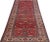 Persian 1960s Vintage Persian Tabriz Handmade Floral Red Wool Runner For Sale - Image 3 of 7