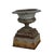 Antique Fiske School Cast Iron Garden Urn On Plinth, Circa 1890 For Sale - Image 4 of 7