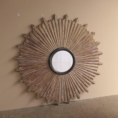 Large Vintage Sunbeam Mirror, in Good conditions.