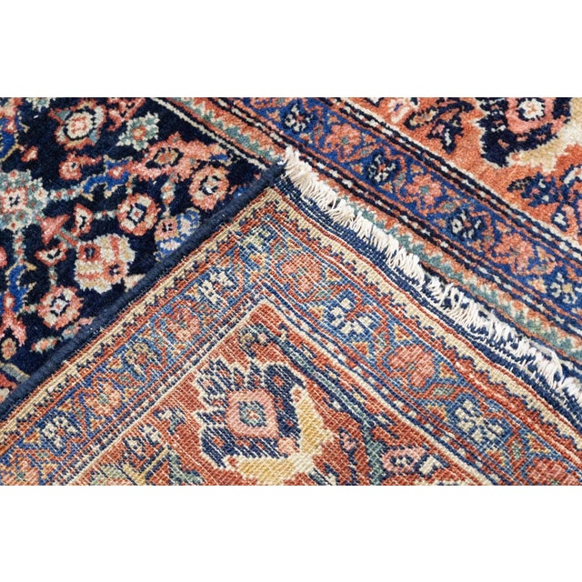 Traditional Antique Farahan Sarouk Rug 4'3'' x 6'10'' For Sale - Image 3 of 12
