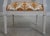 Pair of Painted Louis XVI Open Arm Chairs For Sale - Image 10 of 12