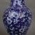 Blue Pair of Vintage Chinese Blue & White "Ice and Plum" Fish Tail Vases For Sale - Image 8 of 9