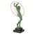 Pierre Le Faguays, Illusion Sculpture of Nude Dancer, 1930, Metal and Marble For Sale - Image 6 of 10